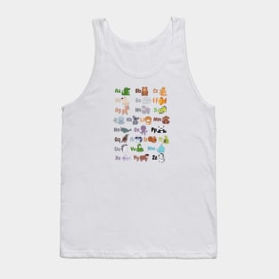 ABC: Animal Alphabet Tank Top